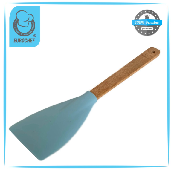 Eurochef Silicone Spatula (Bamboo Kitchen Tool) Non-Stick Cooking Baking Tools Gadgets BEC9