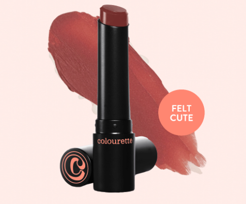Colourette Easy Matte in Felt Cute [lipstick, matte lip stick, makeup, cosmetics]