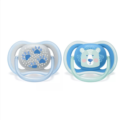 Philips AVENT 6-18m Ultra Air Premium Pacifier, 2-pack