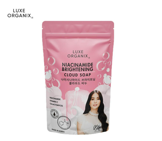 Luxe Organix Niacinamide Brightening Cloud Soap 180G