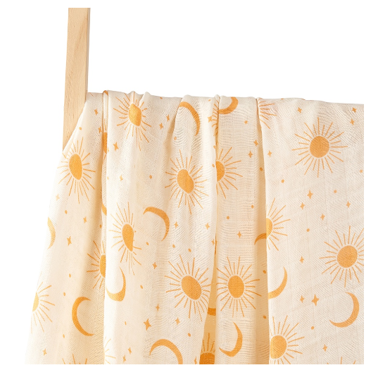 Happy Flute Baby Muslin Swaddle Cotton Soft Baby Blanket For Newborn Baby Wrap Sleepsack Bath Towel 120x110CM c13