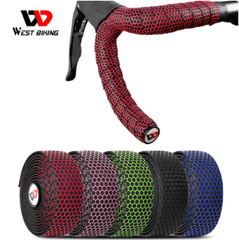 WEST BIKING Bicycle Handlebar Tape Road Silica Gel Eva Soft Breathable Bar Fixed Gear Belt