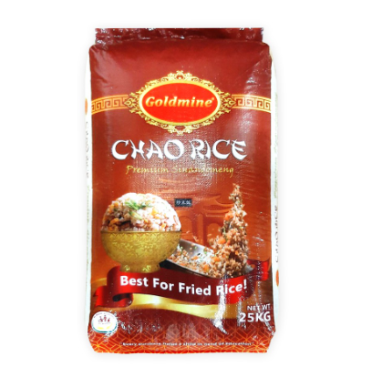 Goldmine Chao Rice Premium Sinandomeng Best For Fried Rice 25KG