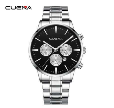 CUENA men's watches original brand fashion simple quartz waterproof models 6080 M4