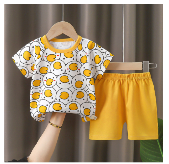 Boy Clothes Corp Terno for Kids Boys Fashion Sando Shorts Set Summer Terno For Kid Boy D16