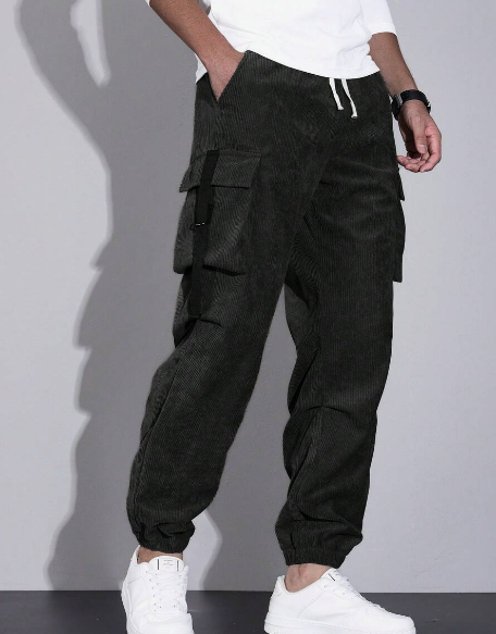 Manfinity Hypemode Men's Plus Size Straight Leg Utility Pants
