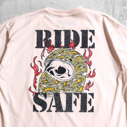 BURRP Ride Safe (Plus Size T-shirt for Men)