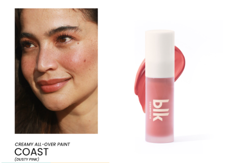 blk cosmetics fresh creamy all over paint coast