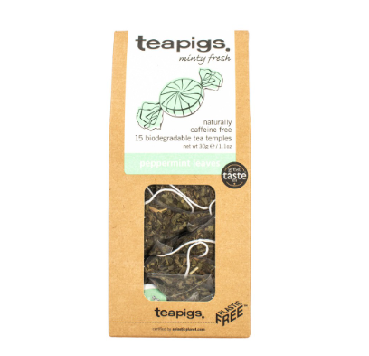Teapigs Peppermint Leaves 15 Tea Temples