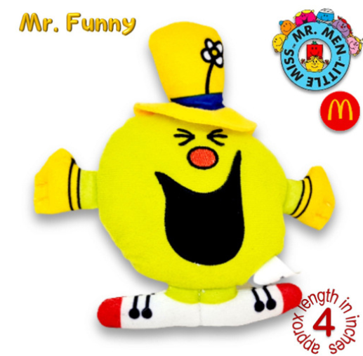 Mr Men Little Miss McDo Hanging Plushies Bag Charm Stuffed Toys McDo36