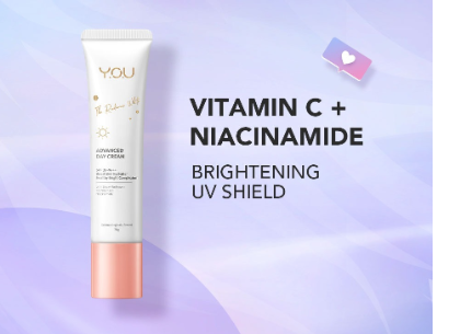 Y.O.U The Radiance White Advanced Day Cream Brightening Hydrating SPF 35 PA+++ Moisturizer for Face