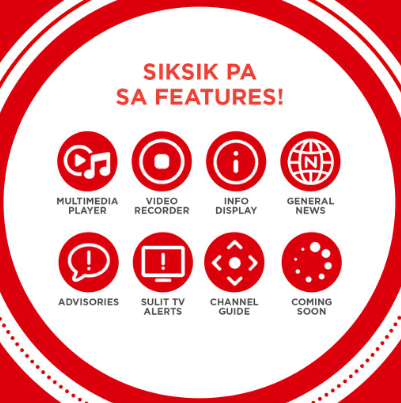 Sulit TV Powered by TV5, Digital TV Receiver