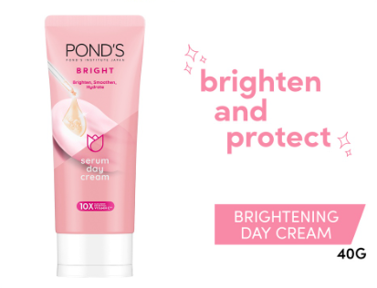 Pond's Bright Beauty Super Cream with Niacinamide, Gluta Boost and UV Filter for a Bright Glow 40g