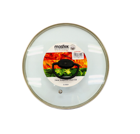 Masflex Glass Lid 24cm With Knob