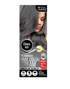 HAIRFIX Permanent Hair Color Cream Kit Silvery Ash 120ML