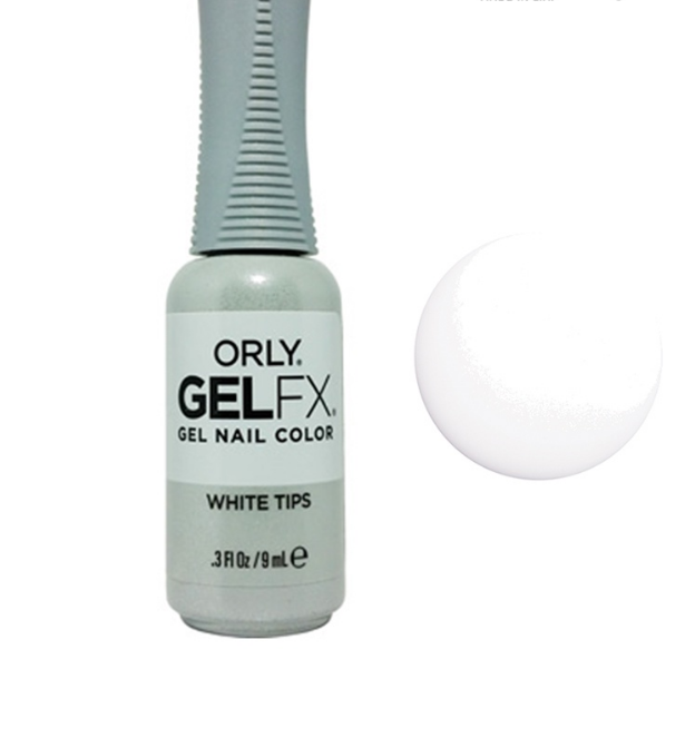 Orly Gel Fx Color White Tips 9ml