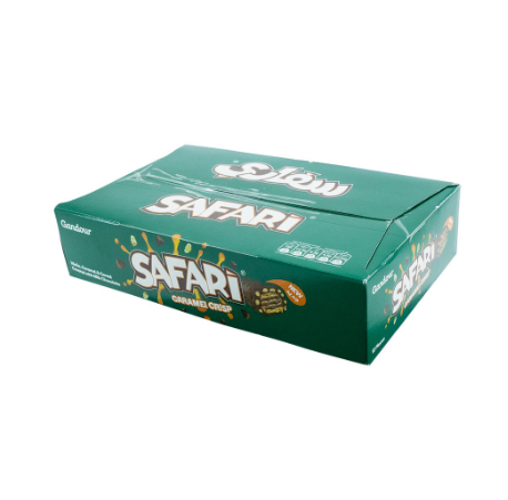 Gandour Safari Caramel Crisp Chocolate 12's x 32g