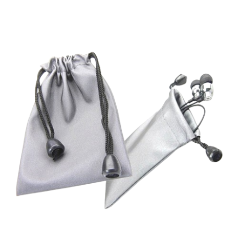 Earphones Storage Bags Grey Color Multi Function Cable Case Pouch Small Bag