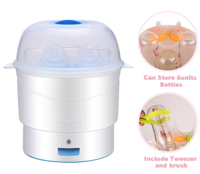 Baby Bottle Sterilizer Baby Boiling Milk Bottle Steam Sterilizer Large Capacity Sterilizer