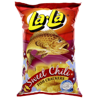 Lala Sweet Chili Fish Crackers  100g