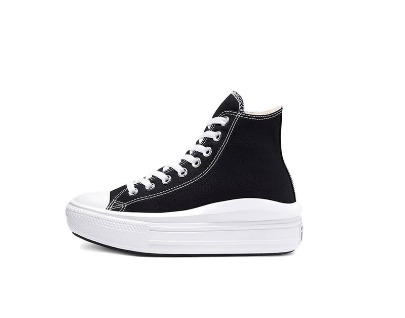 Converse Chuck Taylor All Star Move Platform Women's Sneakers - Black/Natural Ivory/White