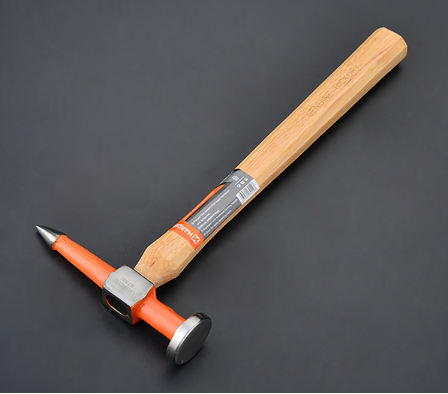 Harden Pick & Finishing Hammer Forged Hickory Handle Fine Grain Steel Head Hardened Natural Straigh