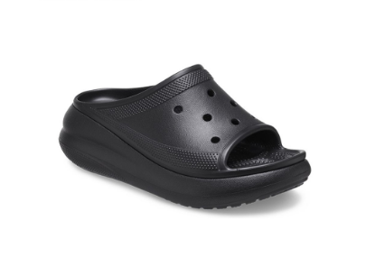 Crocs Classic Crush Slide in Black
