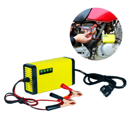 Smart Car Motorcycle Battery Charger 12V 3A Full Automatic 3 Stages Lead Acid AGM GEL Intelligent LC