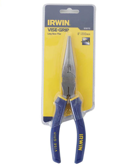 Irwin Long Nose Plier 200mm 8 Inches
