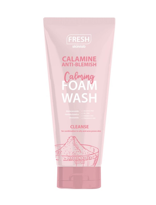 Fresh Calamine Anti Blemish Calming Foam Wash 100ml