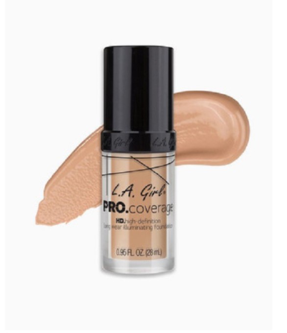 LA GIRL Pro Coverage Liquid Foundation - Porcelain 28ML