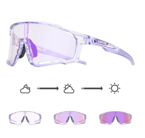 2023 New Photochromic Cycling Glasses Mtb Sunglasses for Men Women Sport Speed Road Mountain Bike Bicycle Cycl Eyewear Goggle PS11