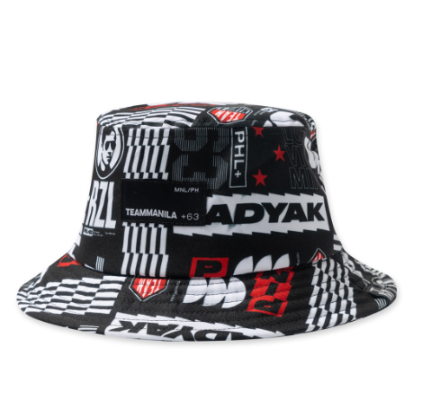 TEAM MANILA PADYAK BUCKET HAT BLACK