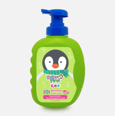 Baby First Kiddie Arctic 2in1 Shampoo & Bodywash (3yo- Above) 650ml - Watermelon Frost