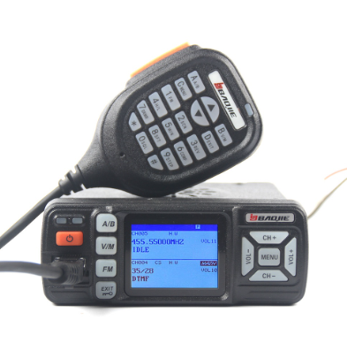 BAOJIE BJ-318 Walkie Talkie BJ-318 25W Dual Band VHF 136-174MHz UHF 400-490MHz FM Ham Radio BJ318 Mini Car Mobile Radio