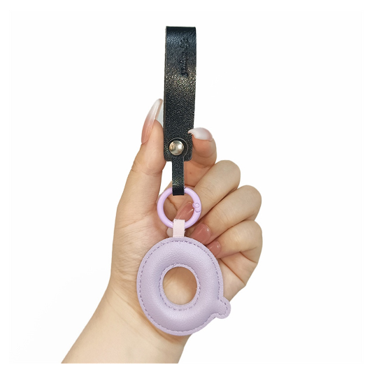 Creative PU Leather 26 Letter Keychains Fashion Alphabet Keyrings Handbag Ornaments Pendant Car Key Holder Accessories Gifts Q