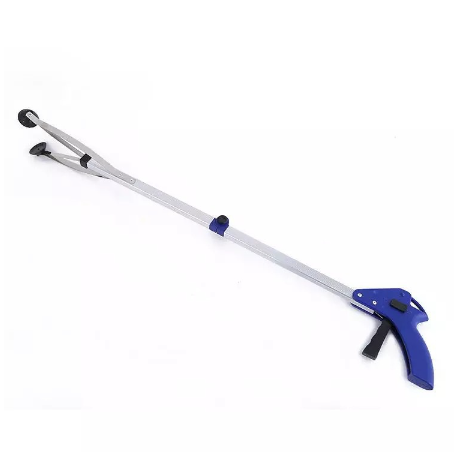 Garden Folding Household Garbage Picker Alloy Trash Grabber Waste Leaves Pick Cleaning Up Clip Tool