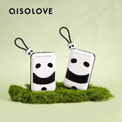 SOLOVE W16 Panda 3in1 Fast Charge Power Bank Built-in Lightning&Type-C Break-Resistant Charging Cable