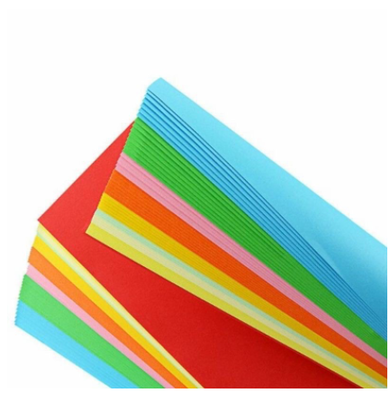 A4 COLOR PAPER 100sheets (210X297mm) Assorted color Art paper