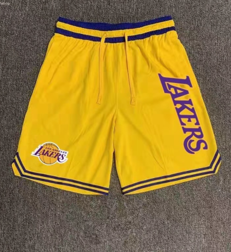 Shorts Lakers Drifit Jersey Shorts for Men Unisex Fit Size 28 to 36
