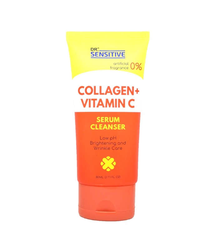 Dr. Sensitive Collagen & Vitamin C Serum Cleanser 80ml