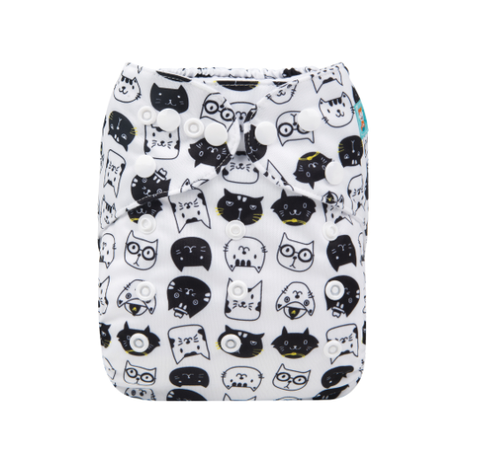 Alva Baby Cloth Diapers Washable Pocket Nappy Diaper Only D16