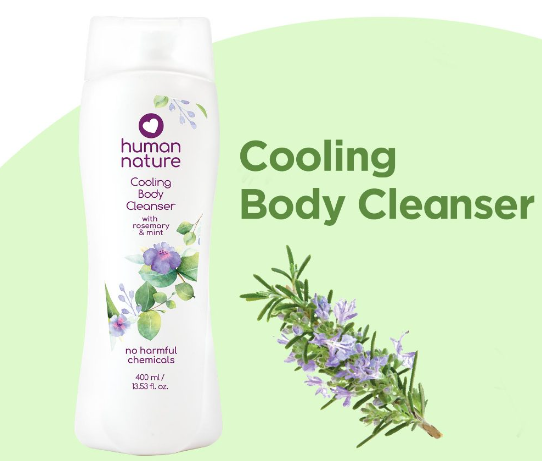 Human Nature Cooling Body Cleanser