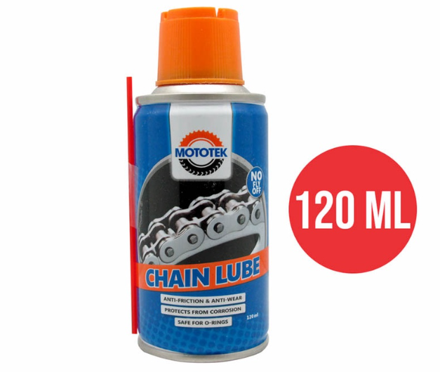 Mototek Chain Lube 120ml - Anti-Friction and Anti-Wear