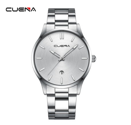 Men's Watches CUENA Original Authentic Fashion Brand Simple Casual Business Sports Quartz Analog Waterproof 6100 m03