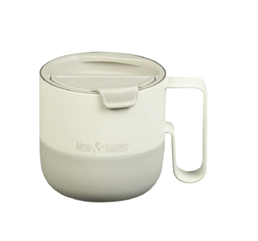 Klean Kanteen Insulated Drinkware Rise Lowball with Flip Lid 14oz, Tofu