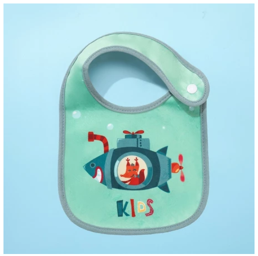 Payoe Cartoon Baby Bibs Kids Waterproof Apron Newborn Saliva Towel Infant Handkerchief ST14