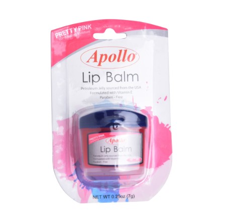 Apollo Lip Balm Pretty Pink 7G