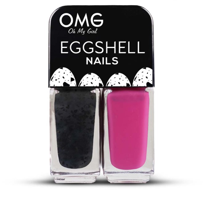 OMG Eggshell Nail Polish Macaw  5ml x 2