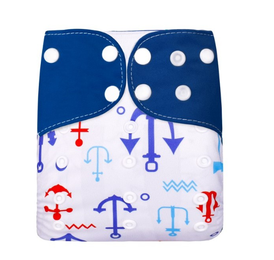 Ready Stocks Waterproof Reusable Digital Printed One Size Pocket Cloth Diaper CD43